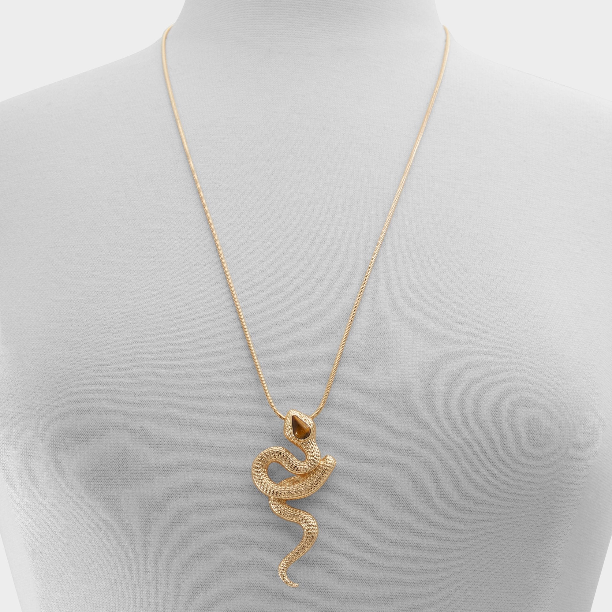 Aldo Arthen Brown Women's Necklaces - Pendant necklace