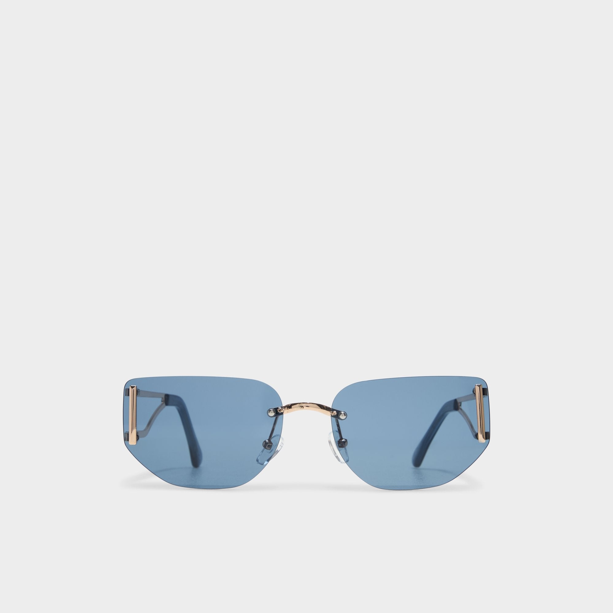 Aldo Delalle Gold Women's Square - Square sunglasses