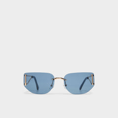 Aldo Delalle Gold Women's Square - Square sunglasses