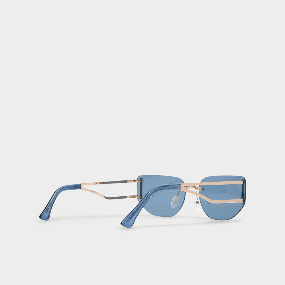 Aldo Delalle Gold Women's Square - Square sunglasses