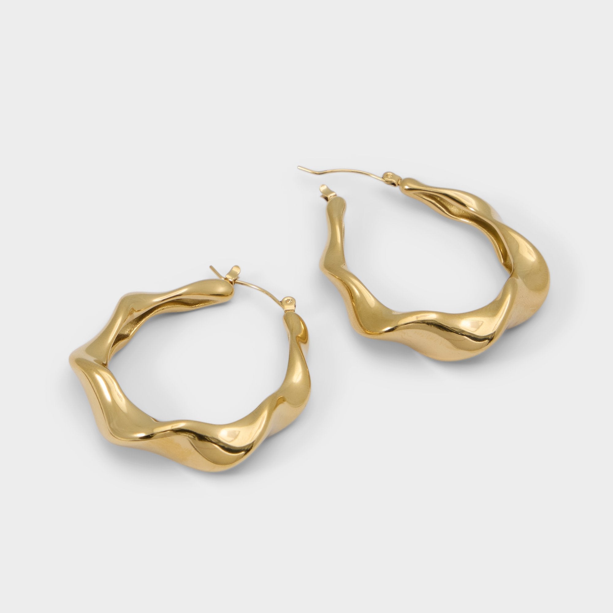 Aldo Patroklos Gold Women's Earrings - Hoop earrings