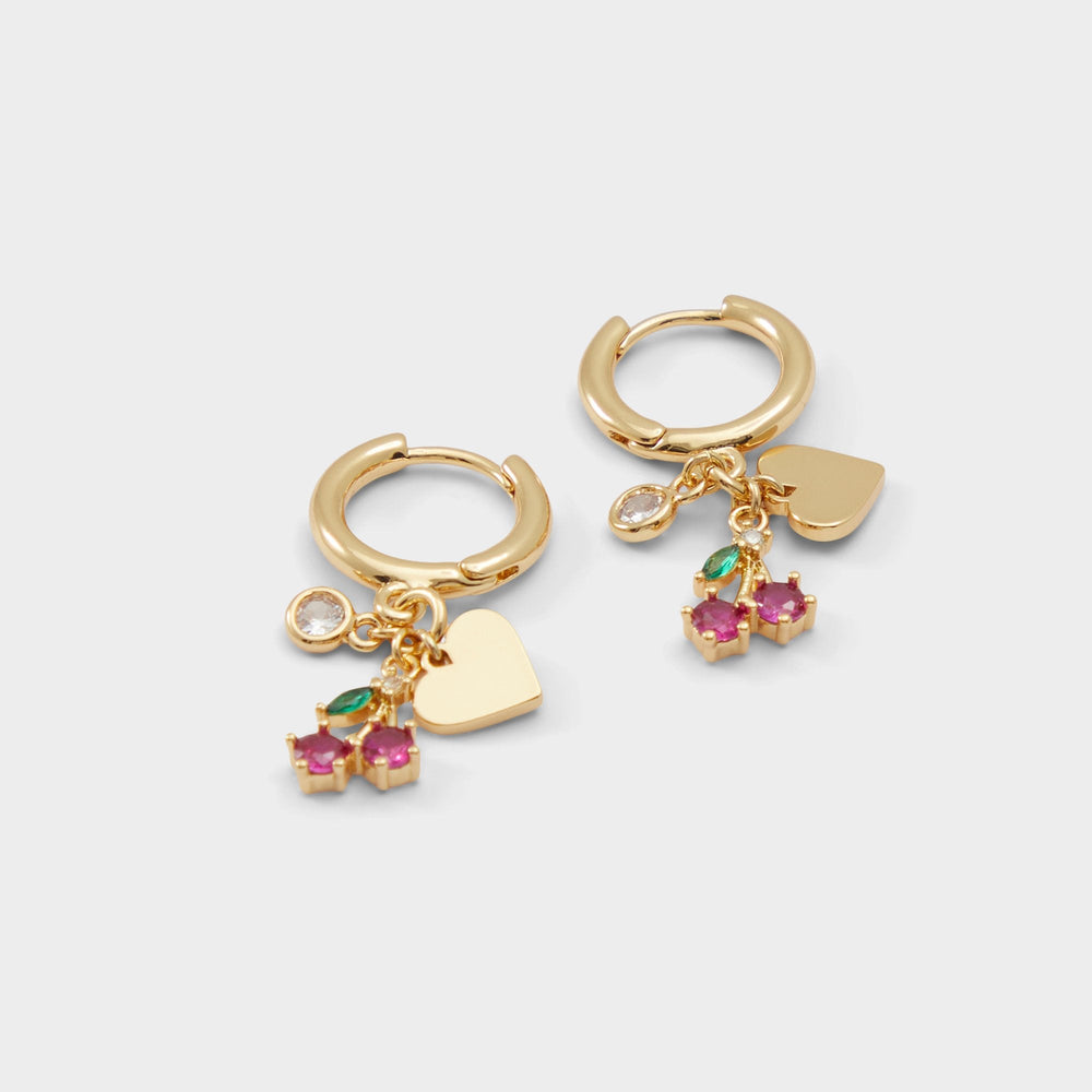 Aldo Cerisiaa Red Women's Gold plated - Earrings