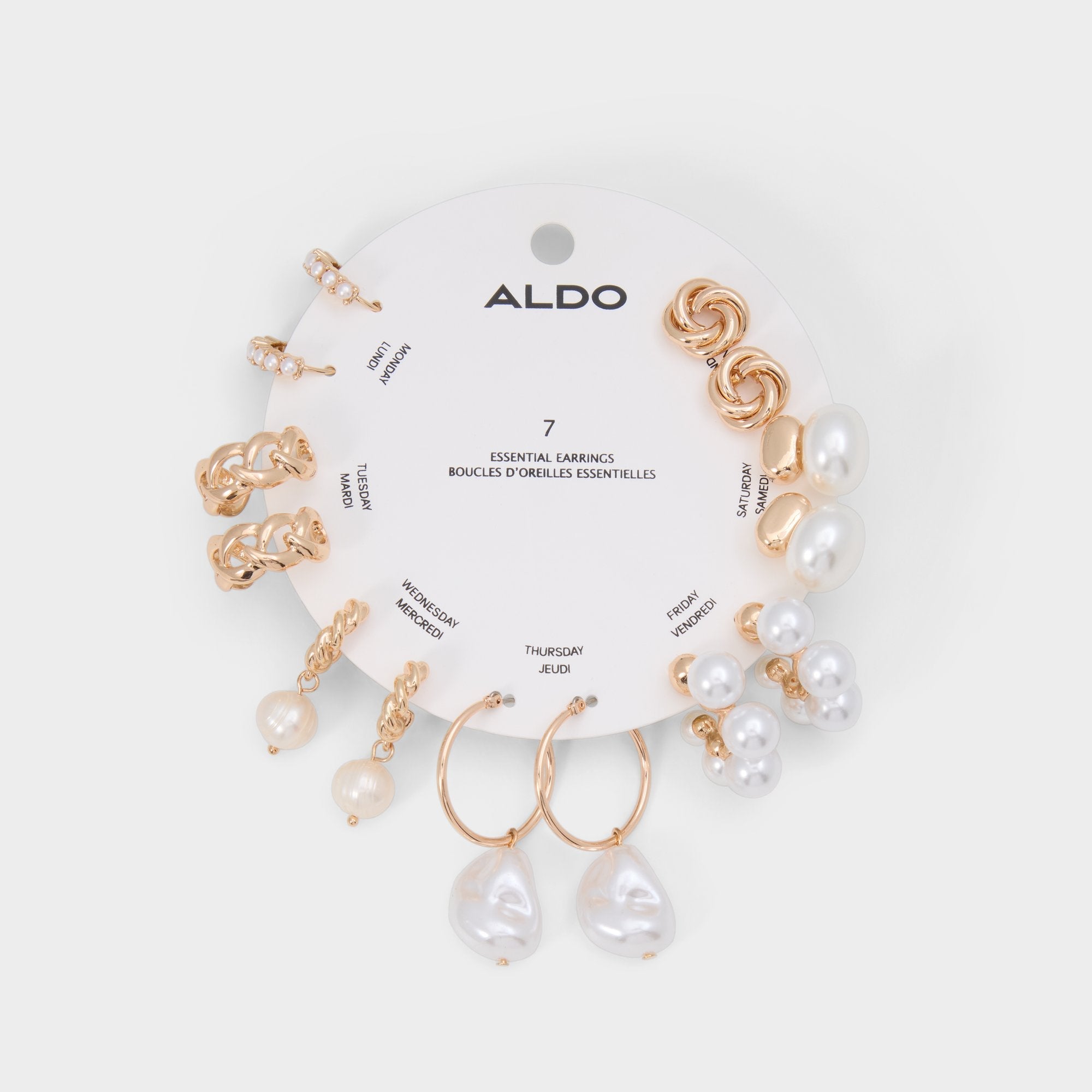 Aldo Sevenlooks Ice Women's Earrings - Earring set