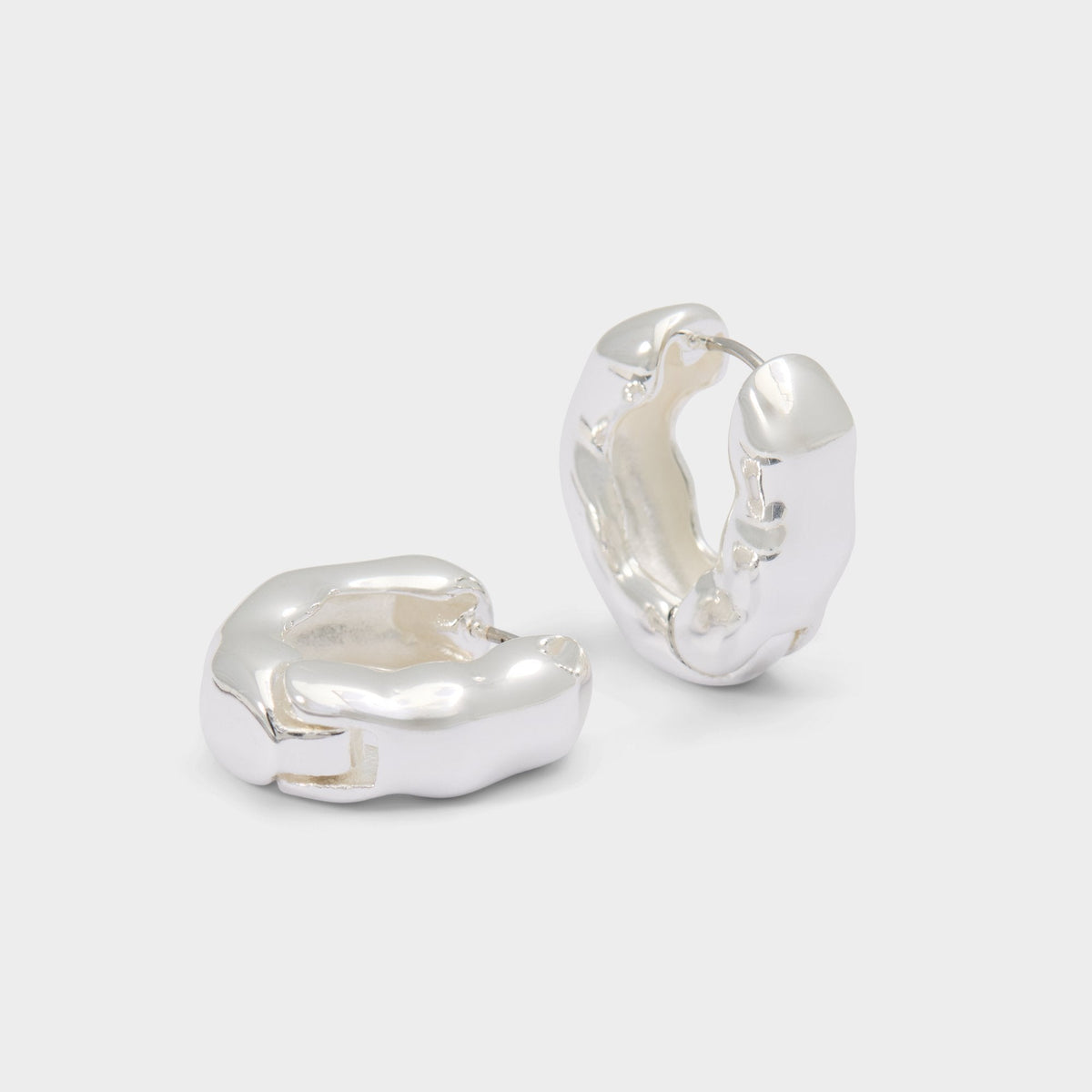 Aldo Carandar in Silver - Hoop earrings