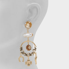 Aldo Chances in Champagne - Chandelier earrings