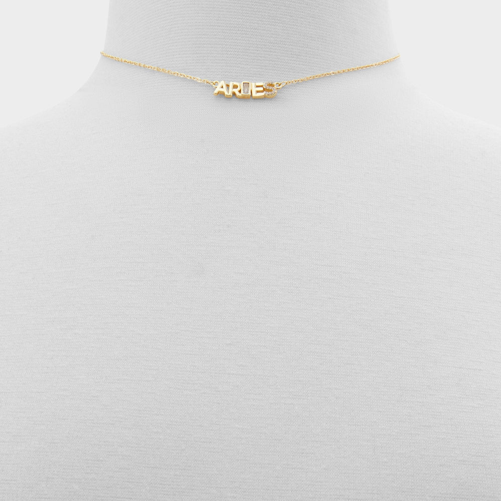 Aldo Starsigns Dark Yellow Women's Cubic Zirconia - Necklace