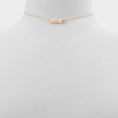 Aldo Starsigns Dark Yellow Women's Cubic Zirconia - Necklace