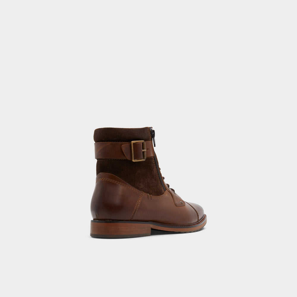 Aldo Constantine Dark Brown Men's Lace-up boots - Lace-up boot