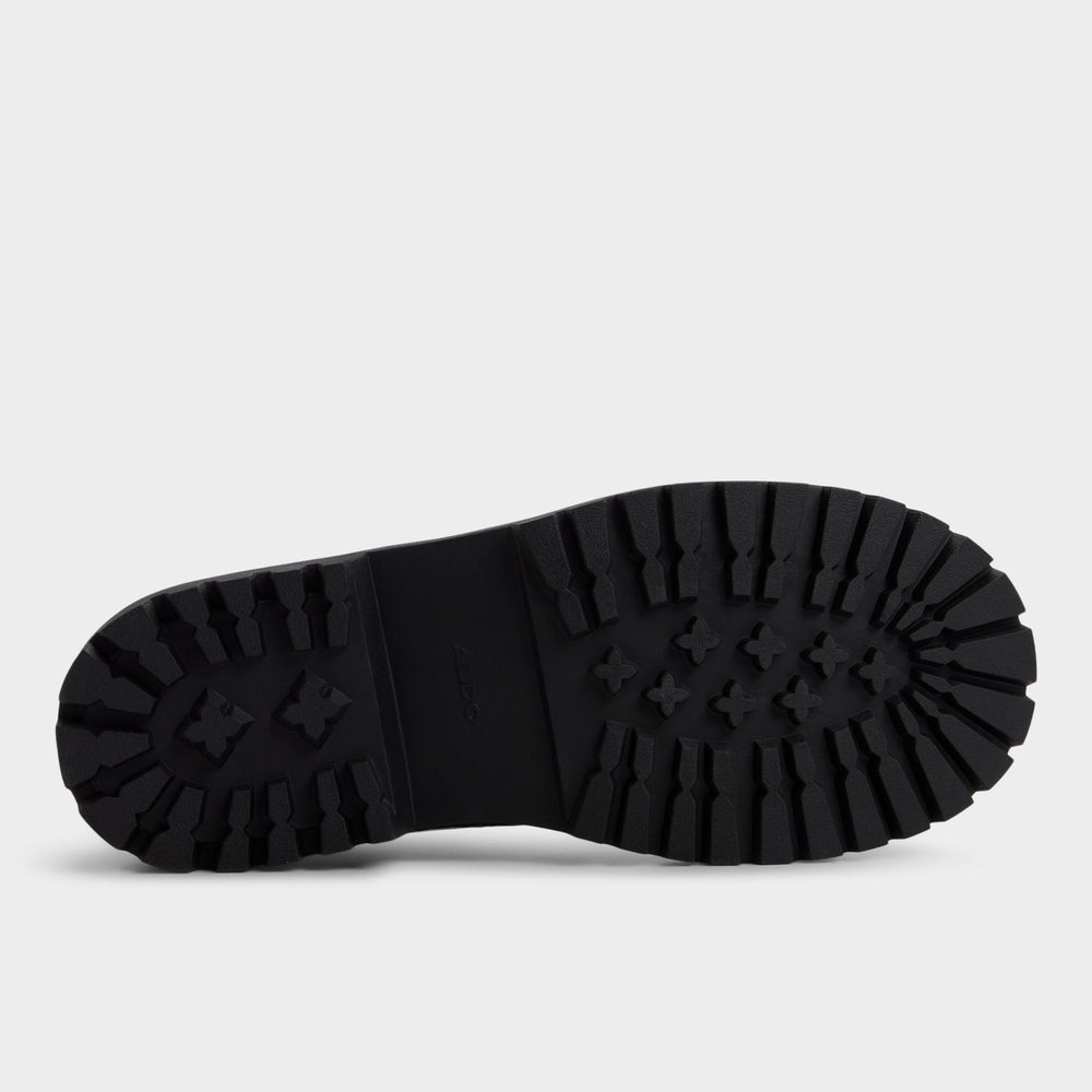 Aldo Doublezero in Dark Brown - Combat boot, Lug sole