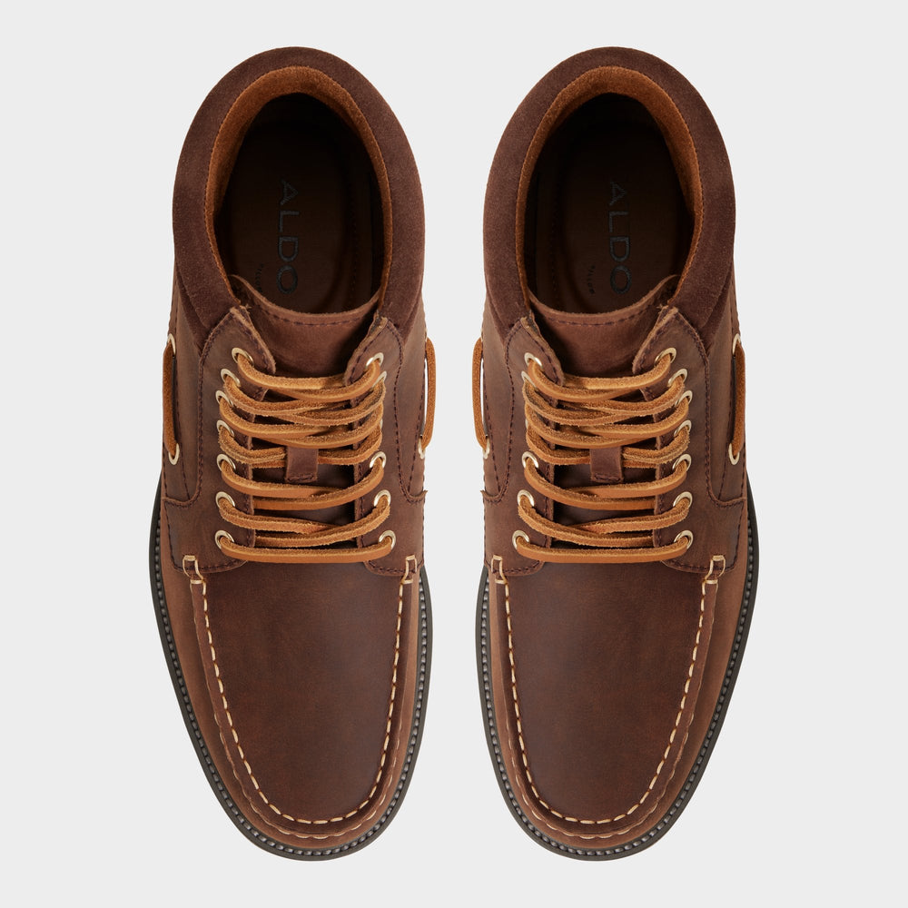 Aldo Farrell in Medium Brown - Combat boot, Lug sole