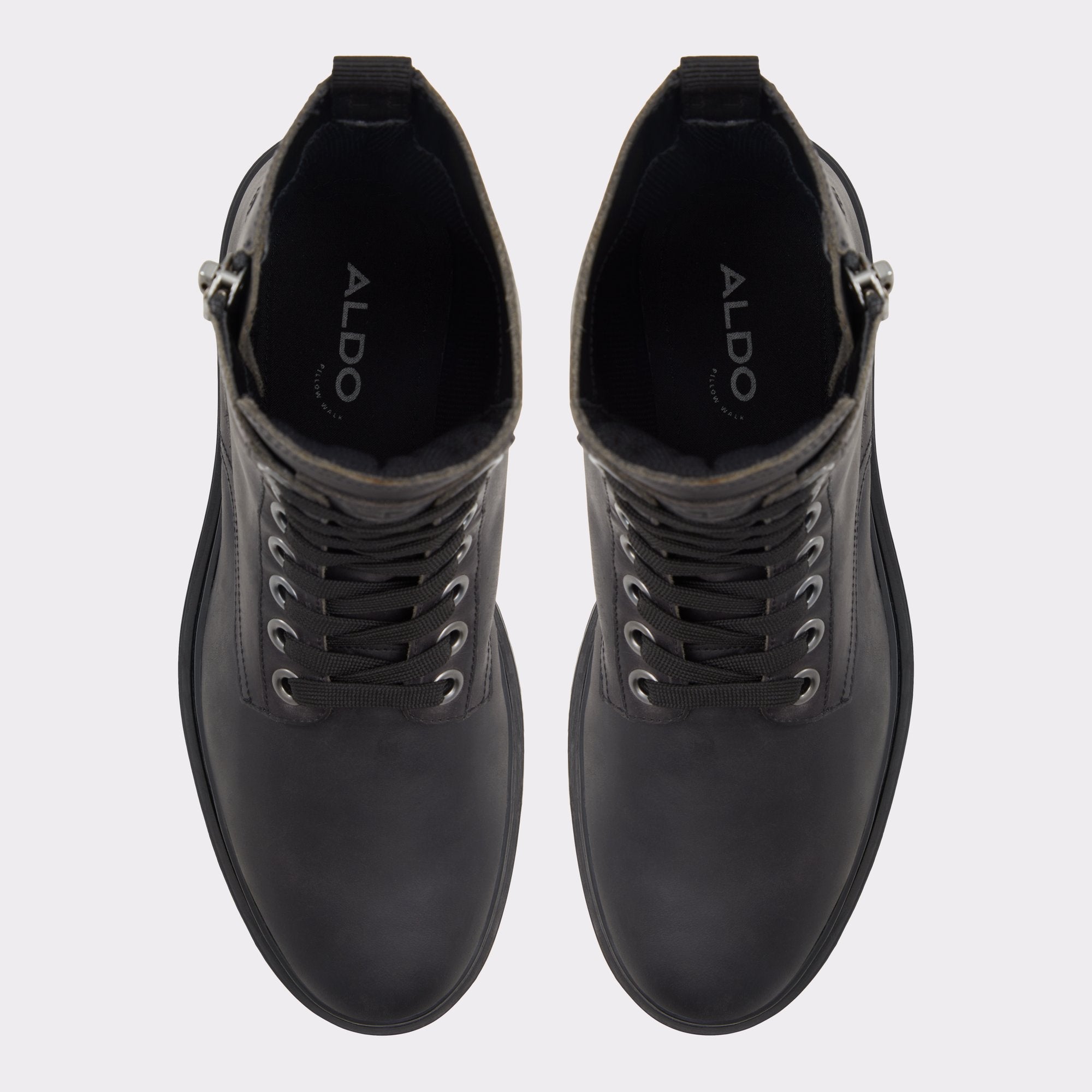 Aldo Roby Open Black Men's Lace-up boots - Lace-up boot, Lug sole