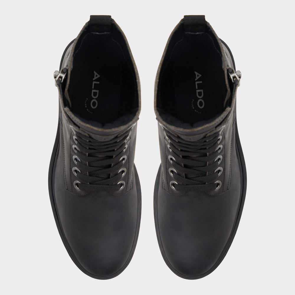Aldo Roby Open Black Men's Lace-up boots - Lace-up boot, Lug sole