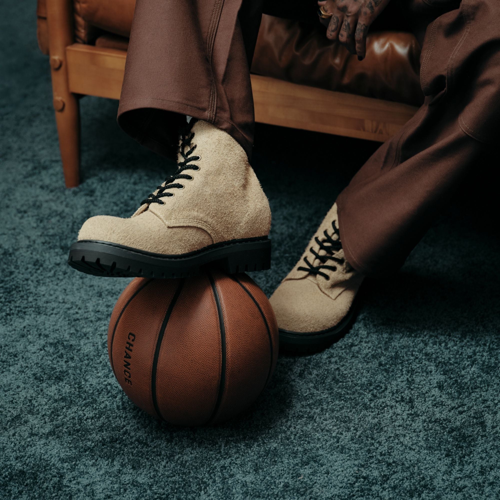 Aldo Doublezero in Sand - Combat boot