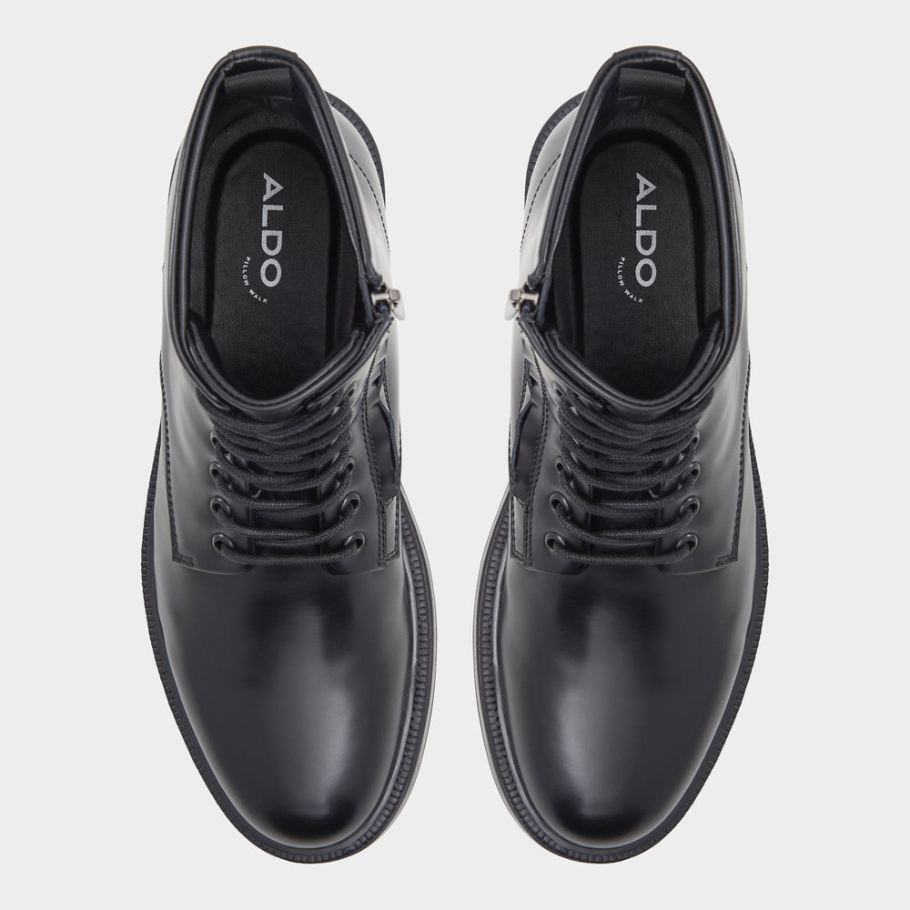 Aldo Cedar Black Men's Dress boots - Lace-up boot