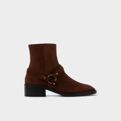 Aldo Marcos in Dark Brown - Ankle boot, Block heel