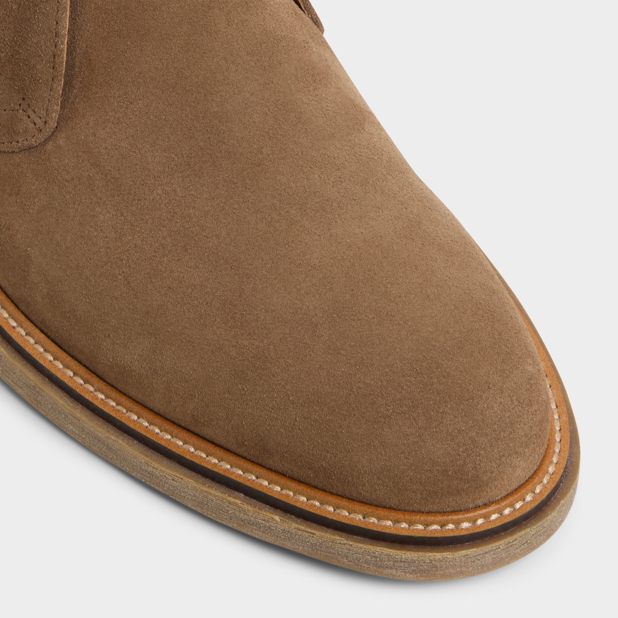 Aldo Jefrey Dark Brown Leather Suede Men's Chukka boots - Chukka boot