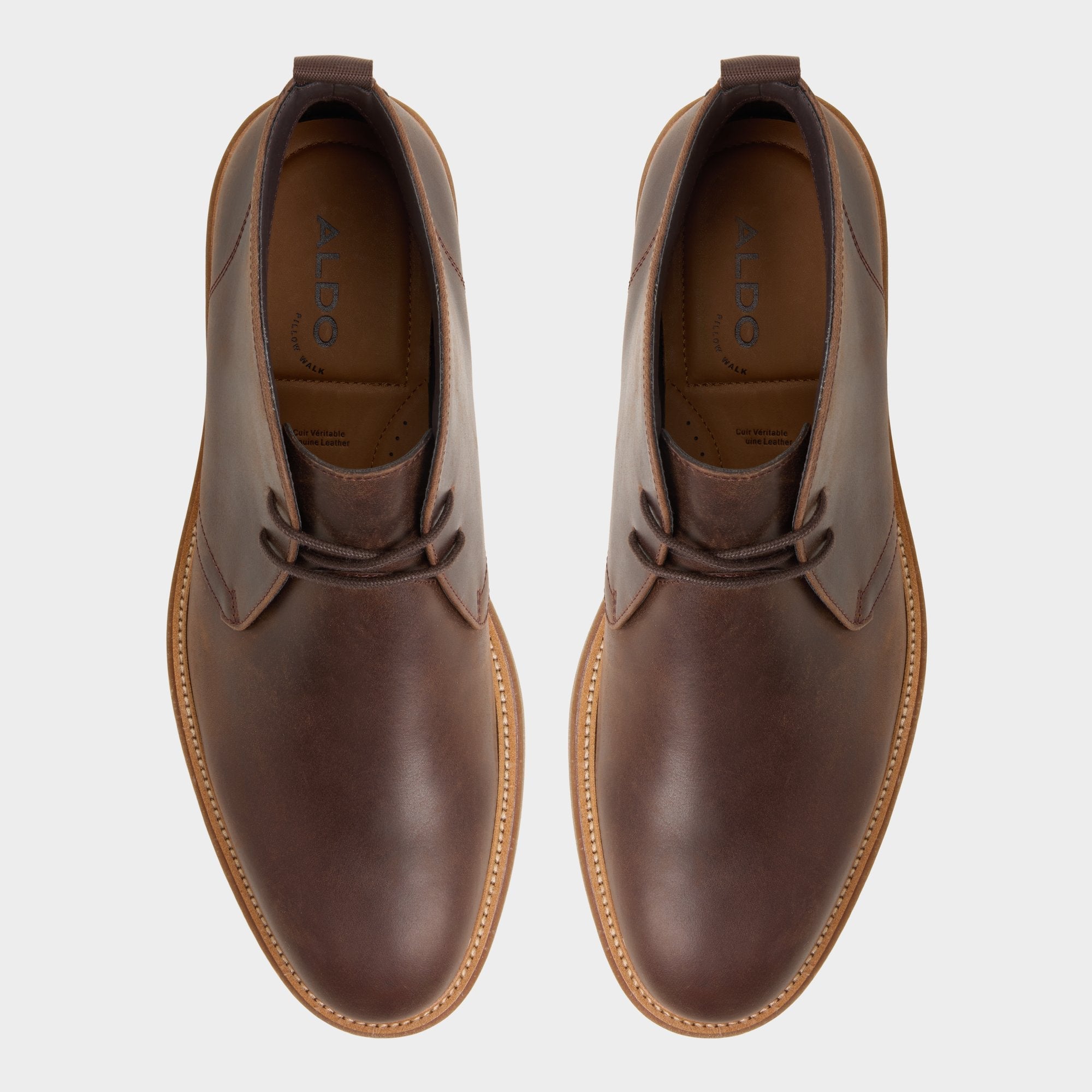 Aldo Jefrey Brown Overflow Men's Chukka boots - Chukka boot