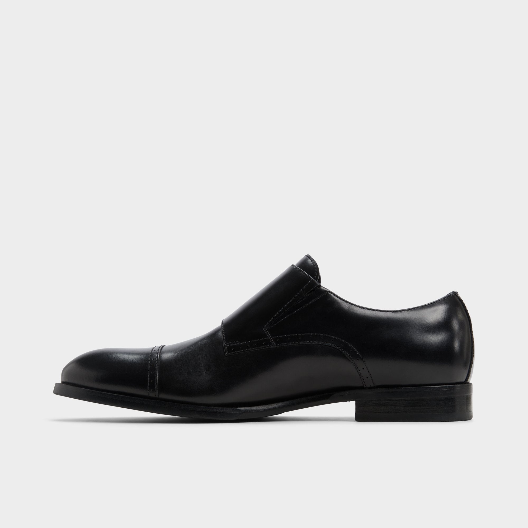 Aldo Zelasien in Black - Monkstrap loafer