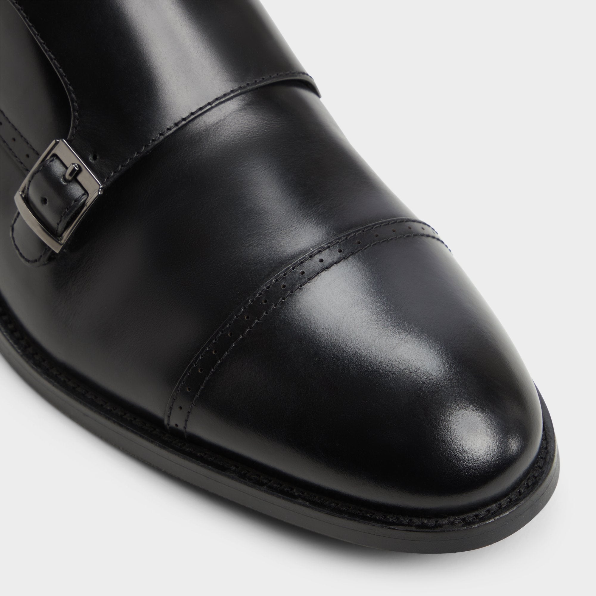Aldo Zelasien in Black - Monkstrap loafer