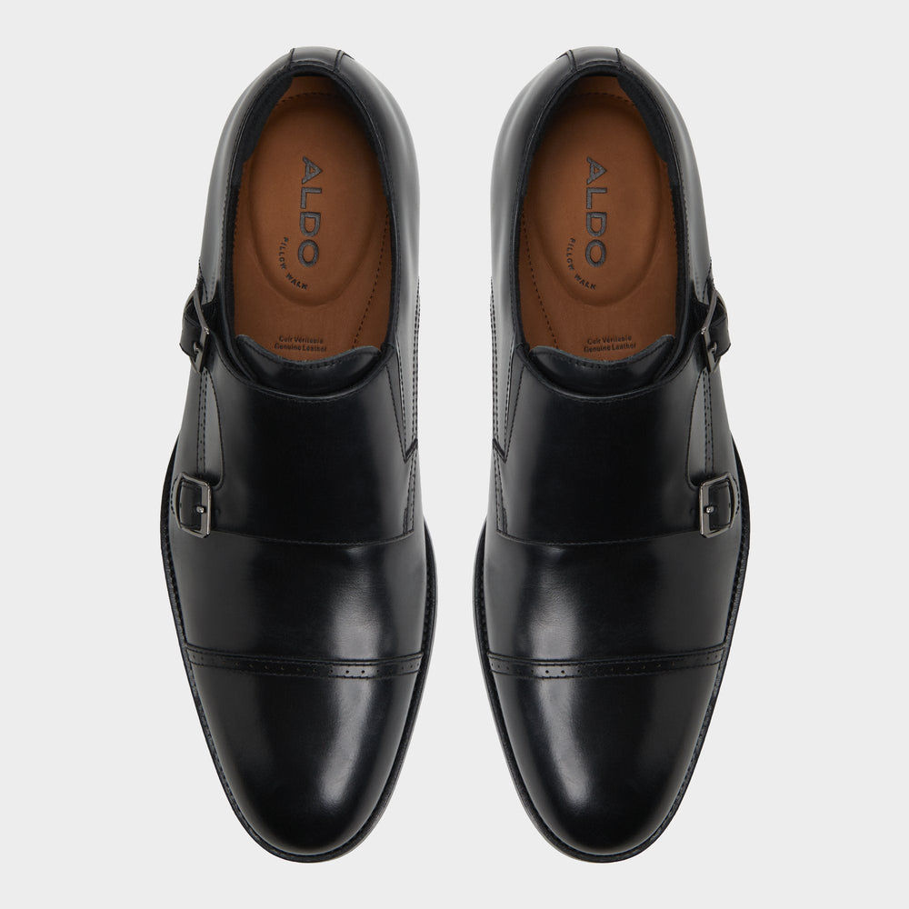 Aldo Zelasien in Black - Monkstrap loafer