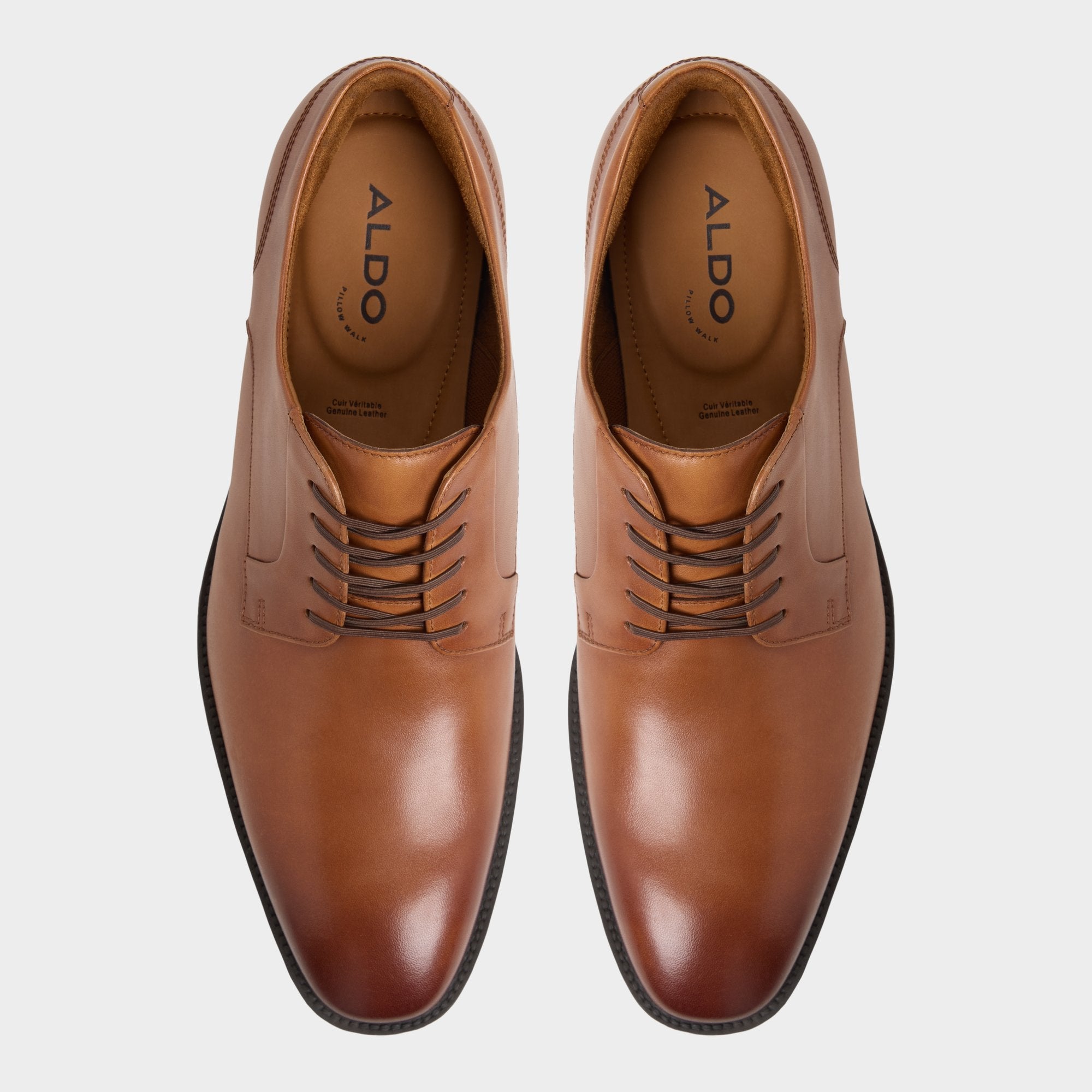 Aldo Teodoro in Cognac - Derby shoe