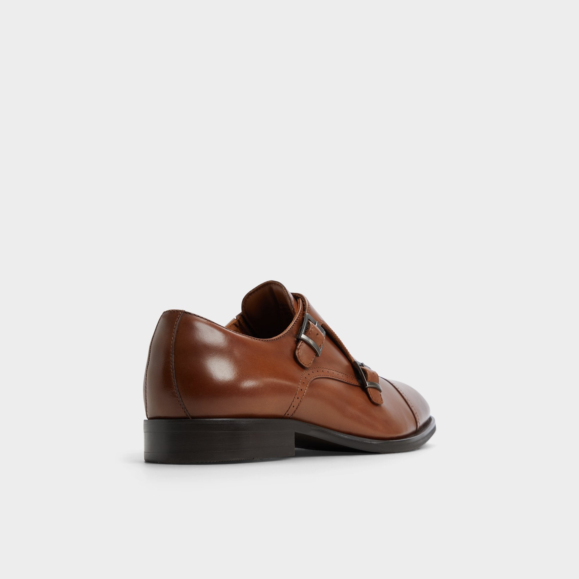 Aldo Zelasien in Cognac - Monkstrap loafer