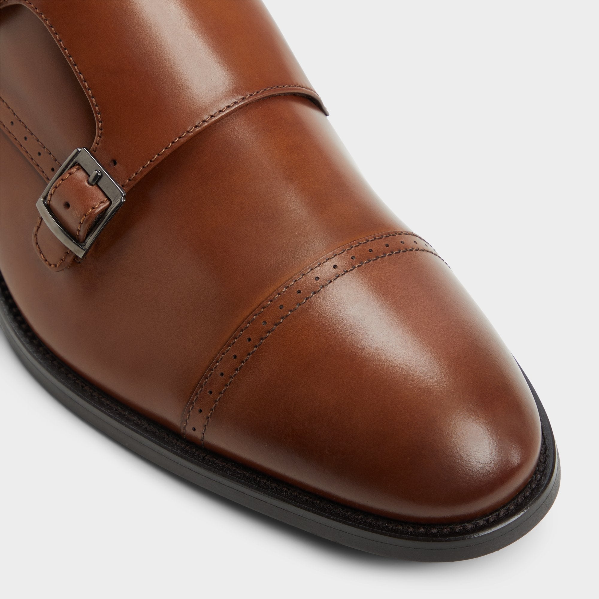 Aldo Zelasien in Cognac - Monkstrap loafer