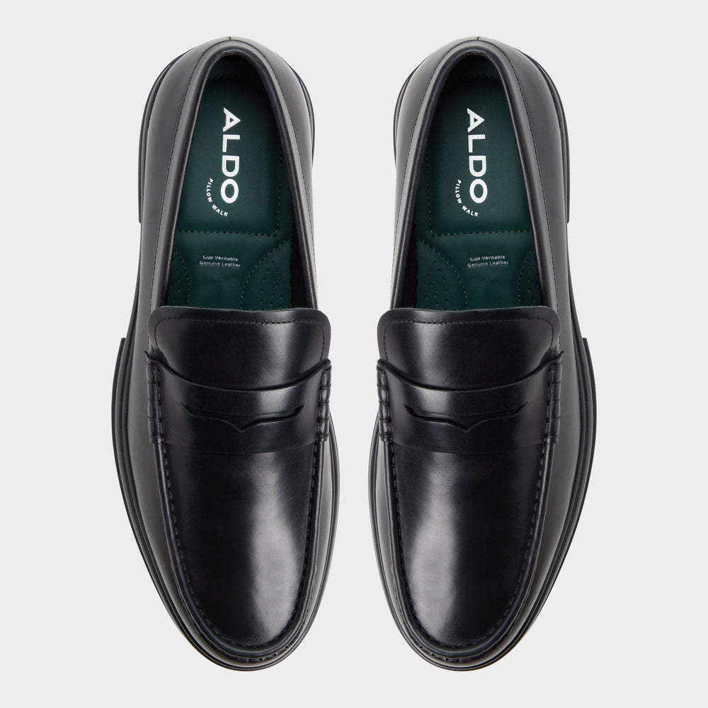 Aldo Tucker Black Men's Loafers & Slip-Ons - Loafer