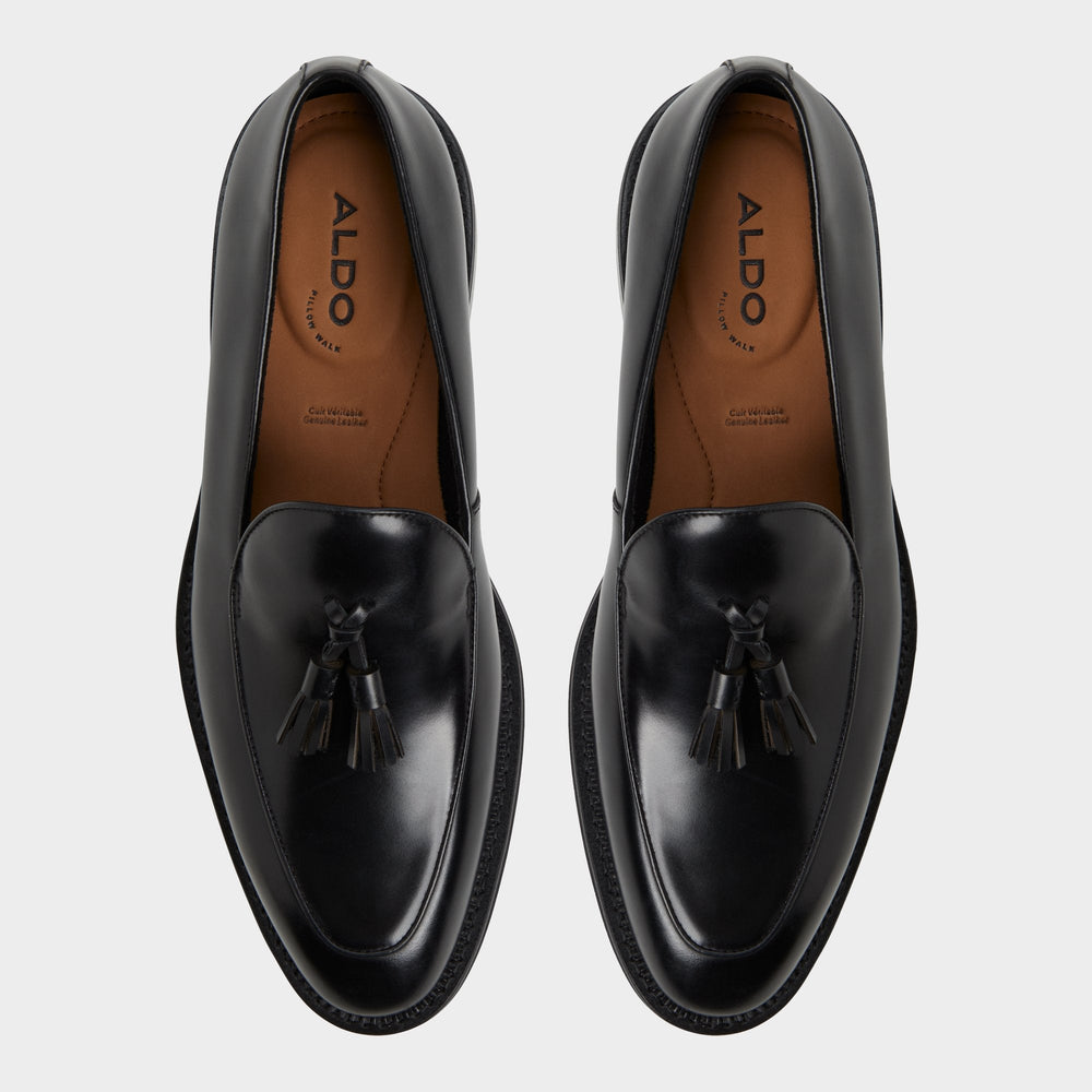 Aldo Portos Black Men's Dress Shoes - Loafer