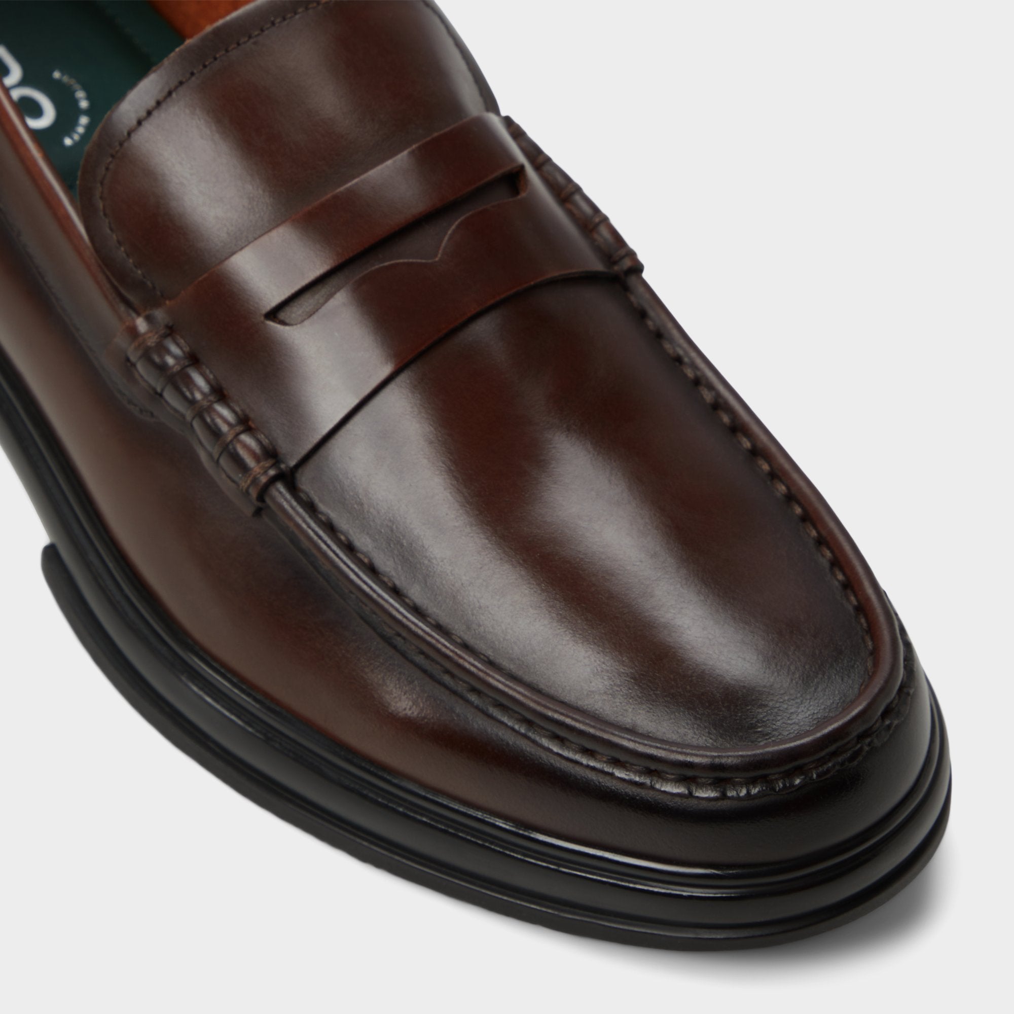 Aldo Tucker Other Brown Leather Smooth Men's Loafers & Slip-Ons - Loafer
