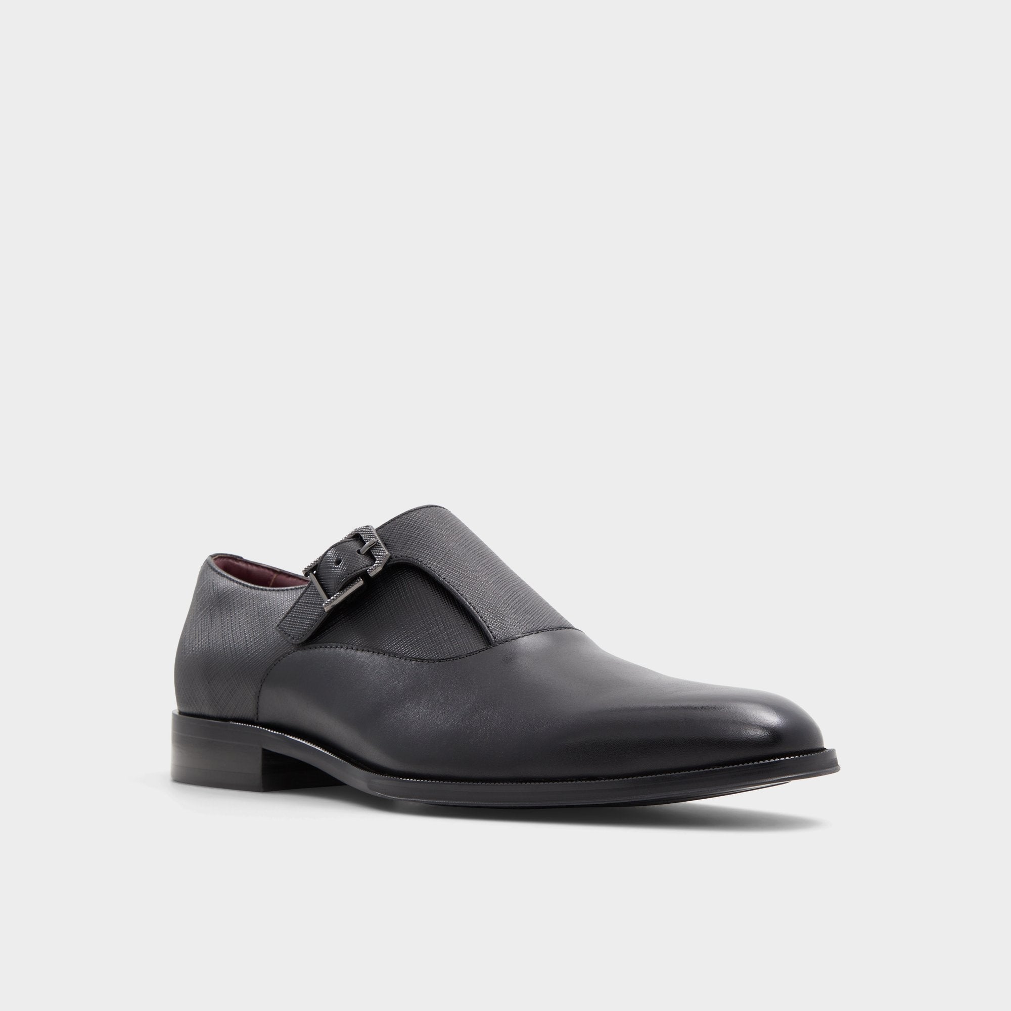 Aldo Dashing Other Black Men's Loafers & Slip-Ons - Monkstrap loafer