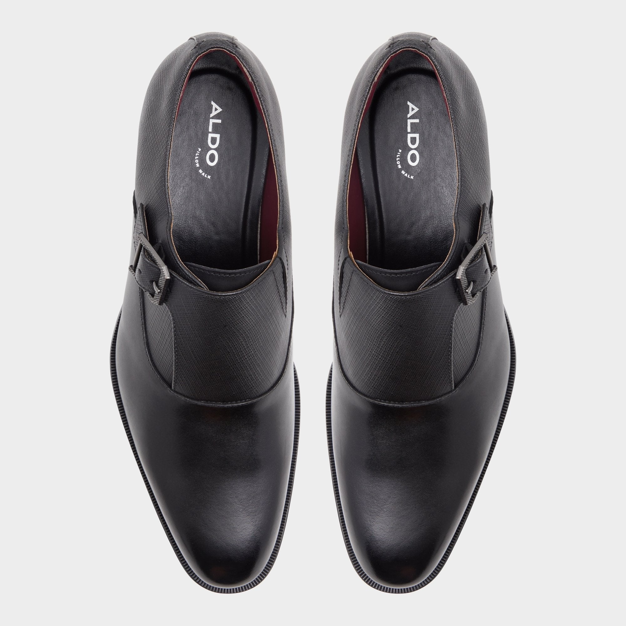 Aldo Dashing Other Black Men's Loafers & Slip-Ons - Monkstrap loafer