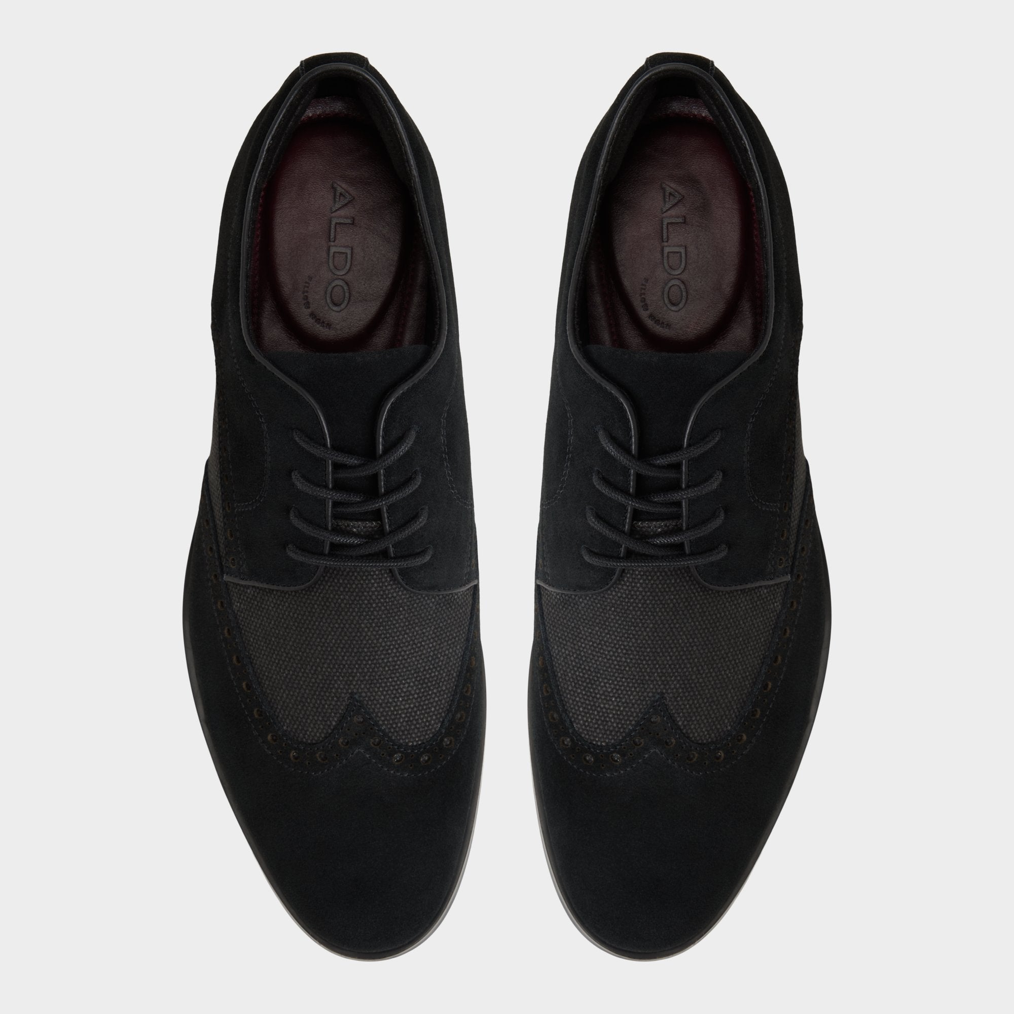Aldo Sargasso Open Black Men's Dress Shoes - Oxford shoe