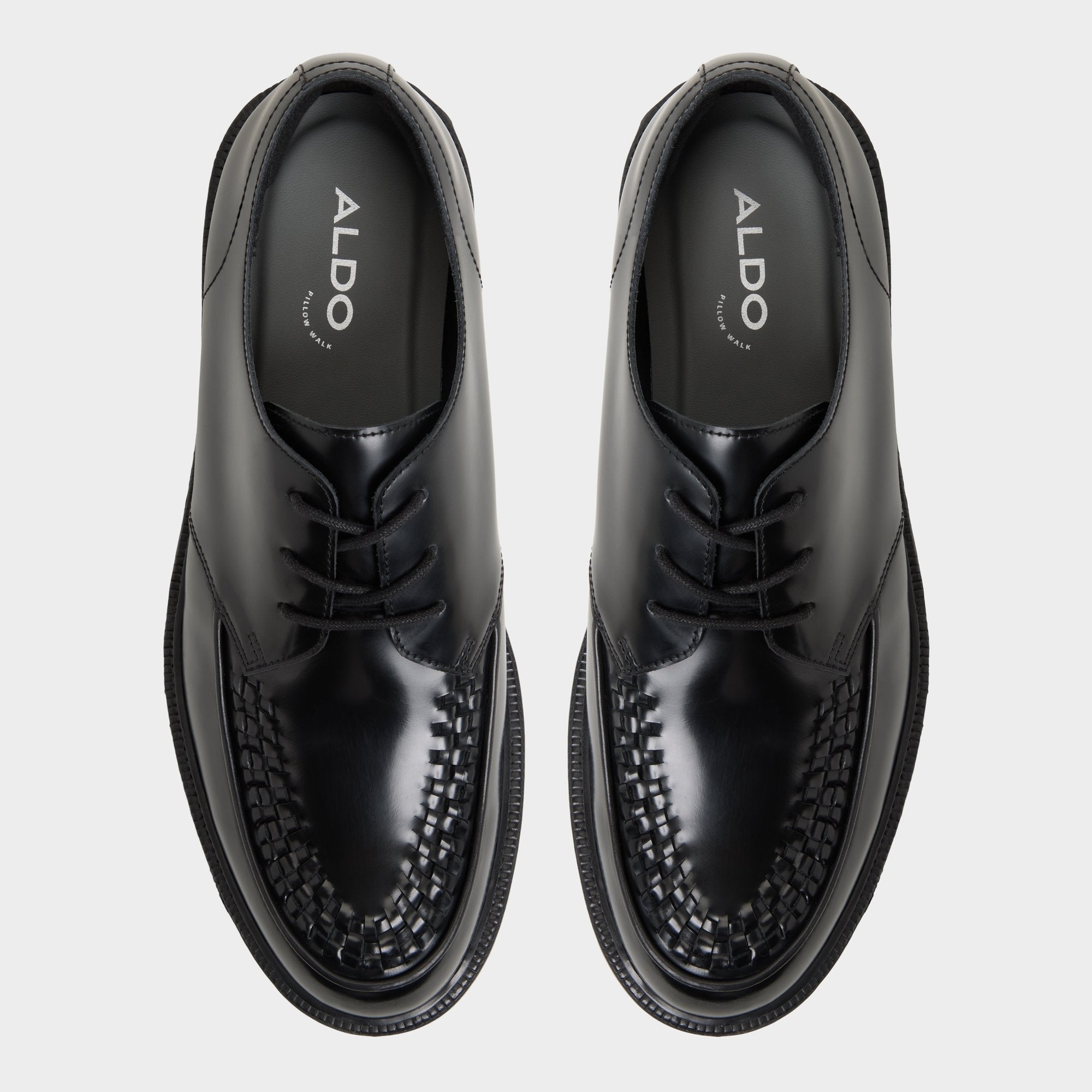 Aldo Rocco in Black - Oxford shoe