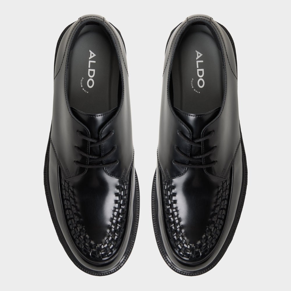 Aldo Rocco in Black - Oxford shoe