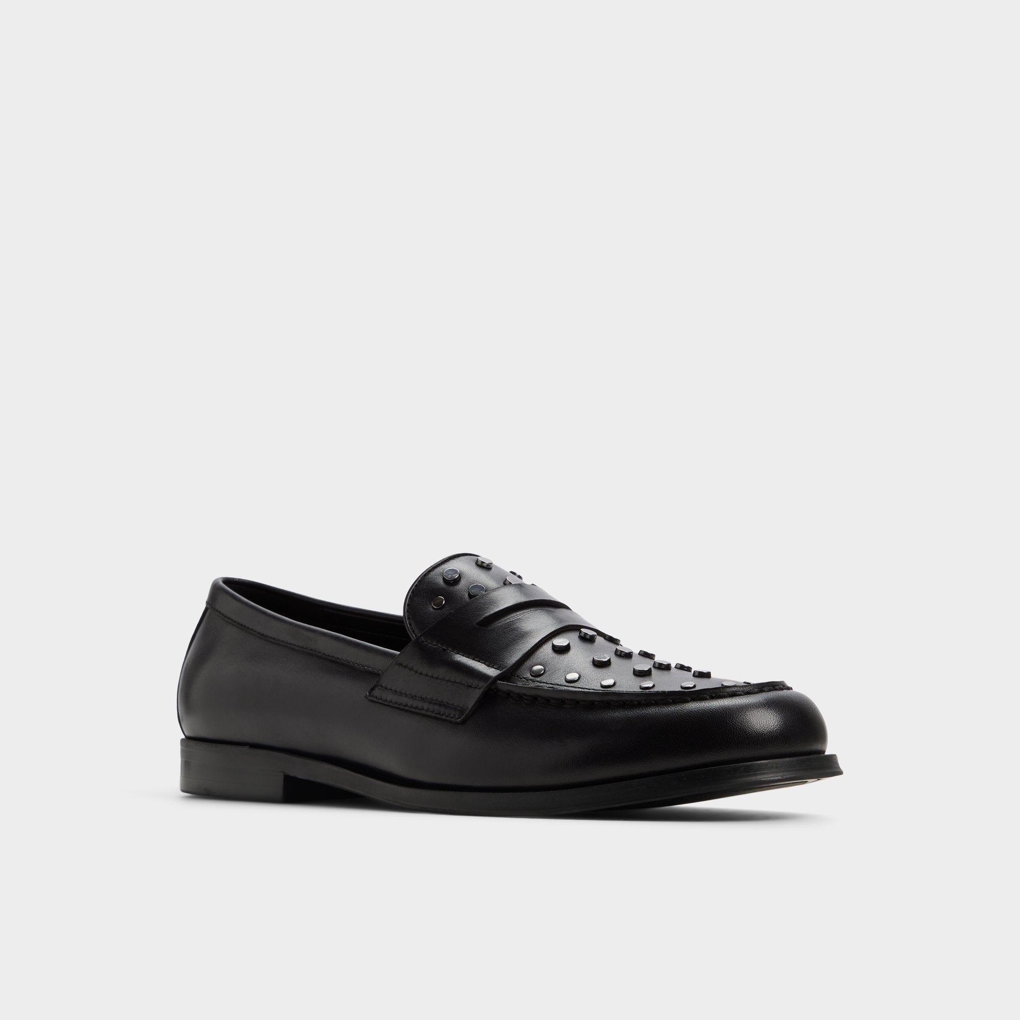 Aldo Keifer Black/Silver Multi Men's Dress Shoes - Loafer