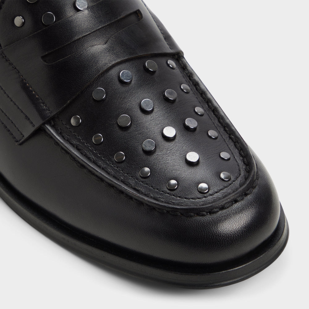 Aldo Keifer Black/Silver Multi Men's Dress Shoes - Loafer