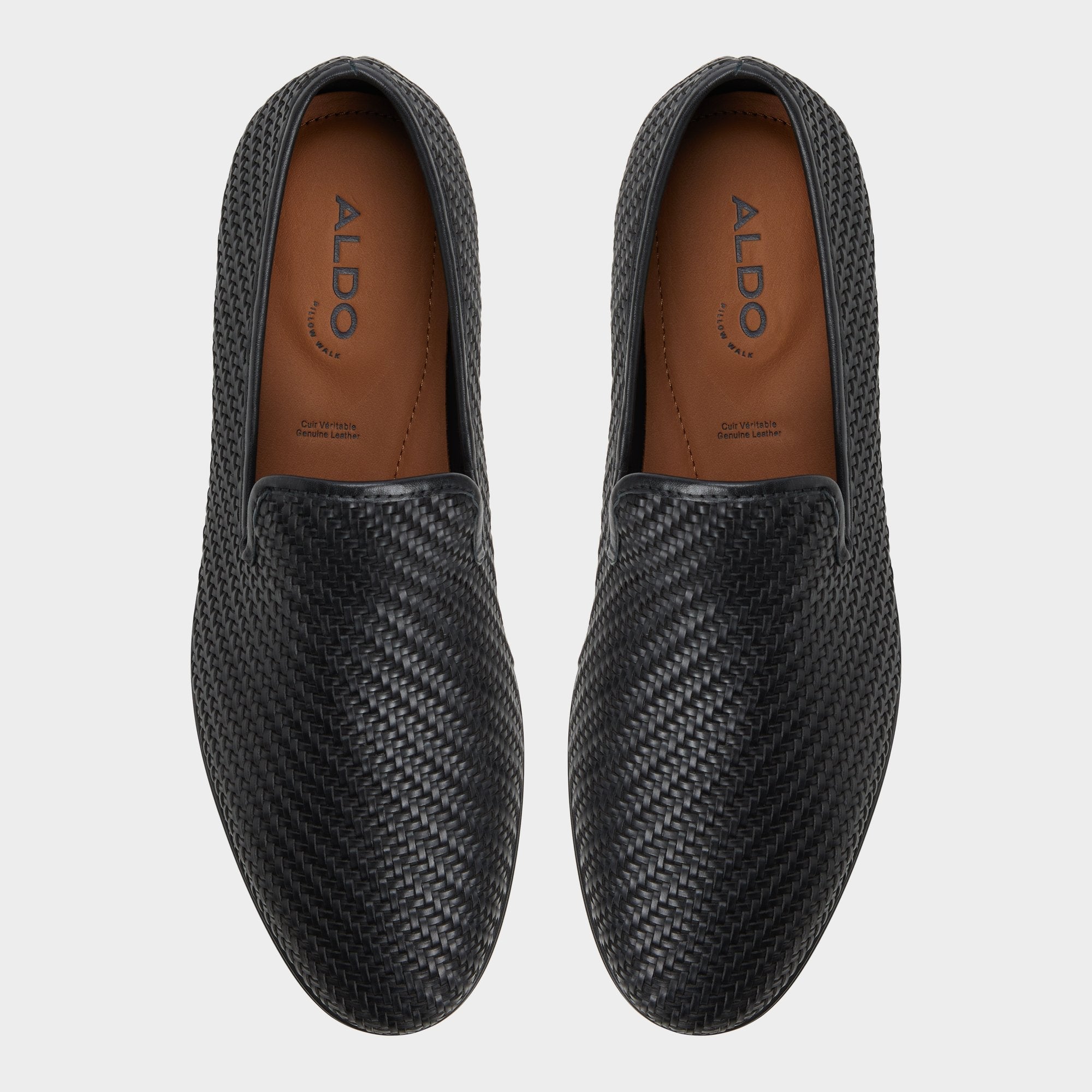 Aldo Rimini Black Men's Dress Shoes - Loafer