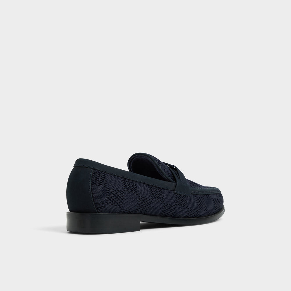 Aldo Hawley Navy Men's Dress Shoes - Loafer
