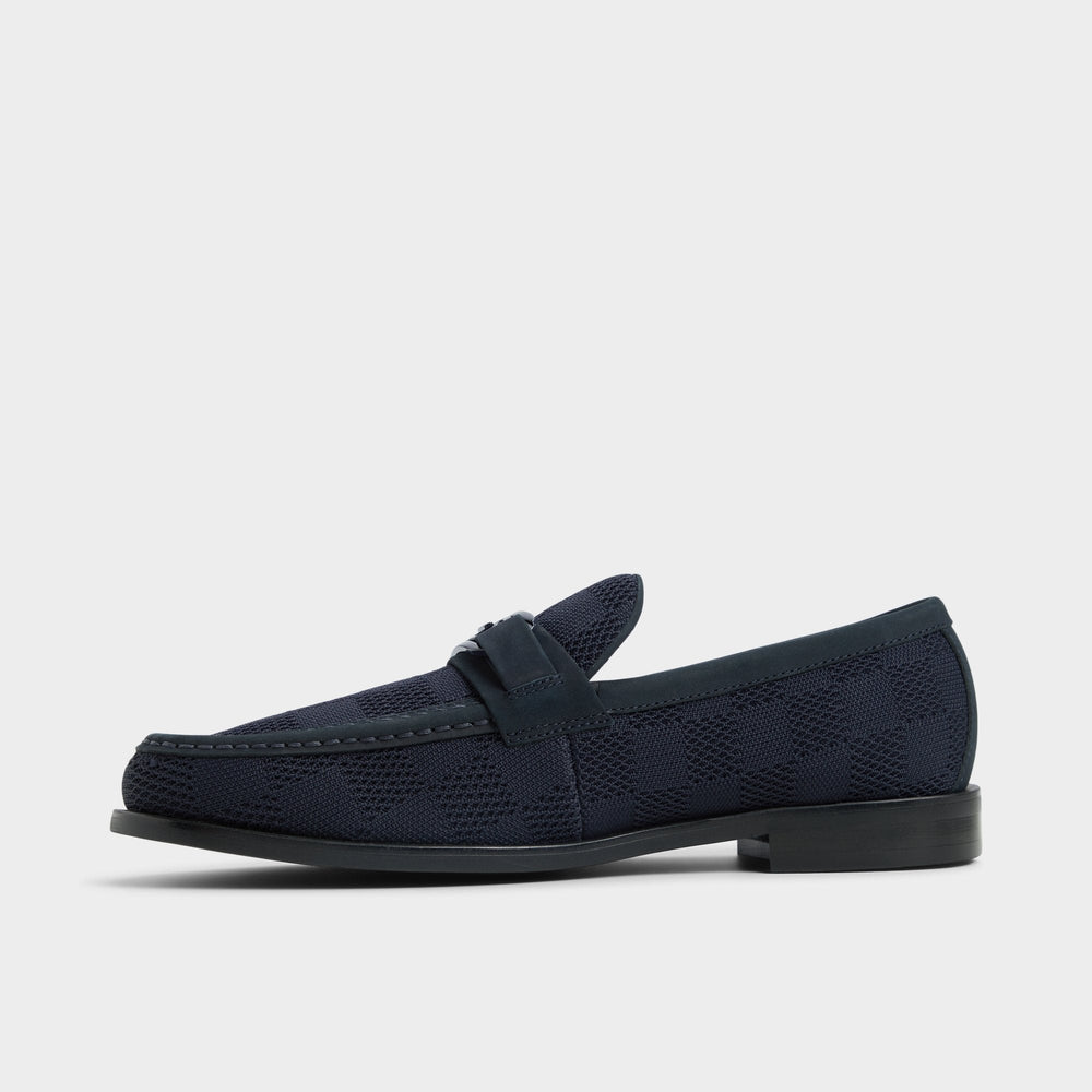 Aldo Hawley Navy Men's Dress Shoes - Loafer