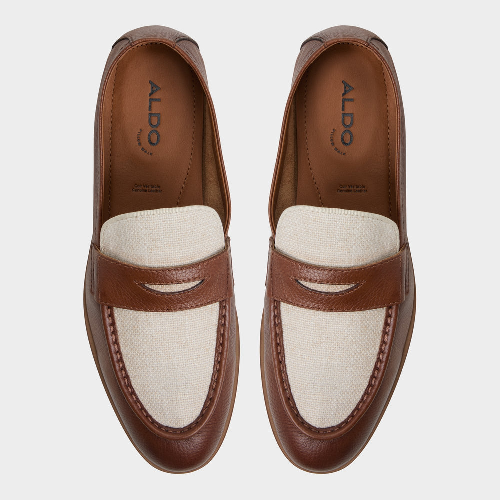 Aldo Fano Cognac Men's Loafers & Slip-Ons - Loafer