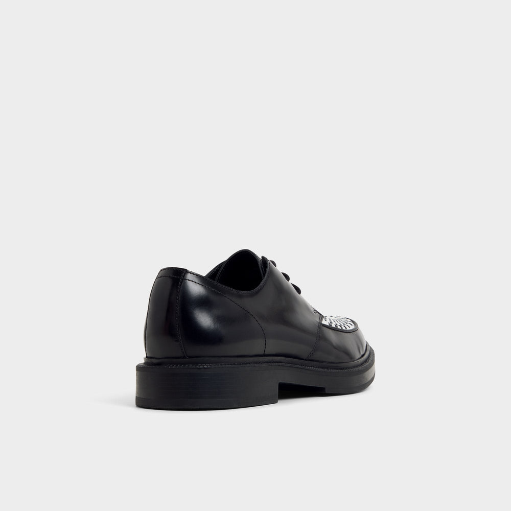 Aldo Rocco in Black White - Oxford shoe