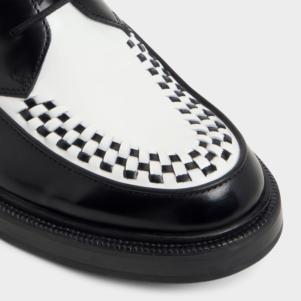 Aldo Rocco in Black White - Oxford shoe