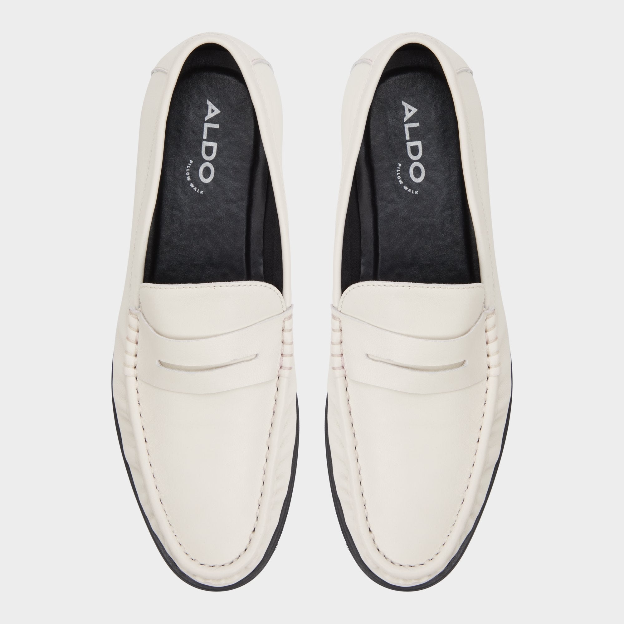 Aldo Speakeasy Ivory Men's Dress Shoes - Loafer