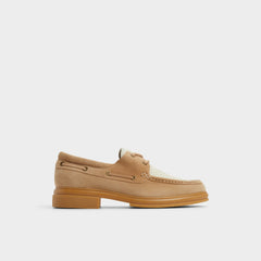 Aldo Seaexplorer Beige Men's Dress Shoes - Boat shoe