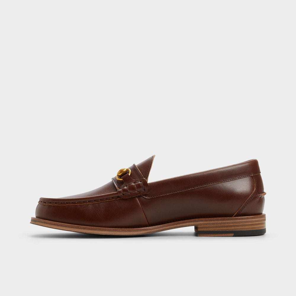 Aldo Wildwoodd Medium Brown Men's Dress Shoes - Loafer
