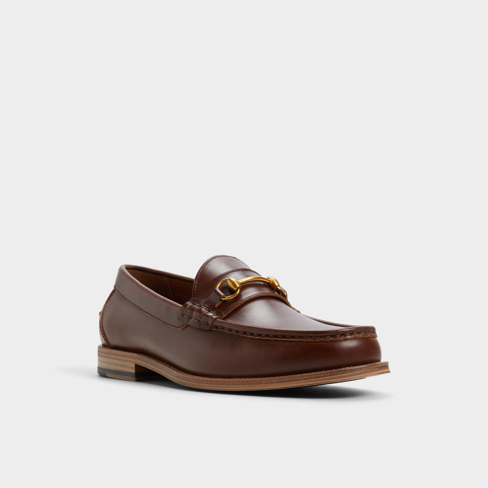 Aldo Wildwoodd Medium Brown Men's Dress Shoes - Loafer