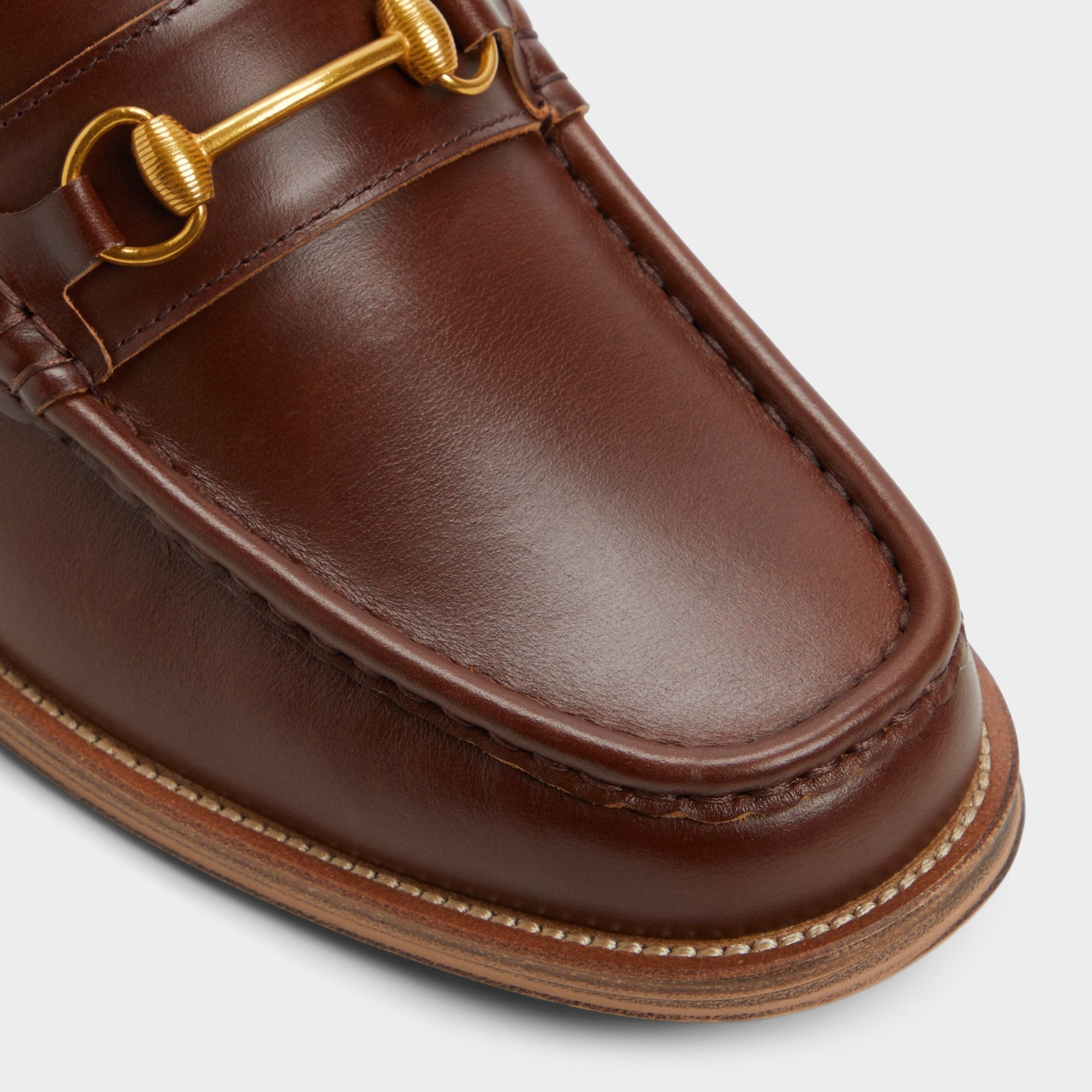 Aldo Wildwoodd Medium Brown Men's Dress Shoes - Loafer
