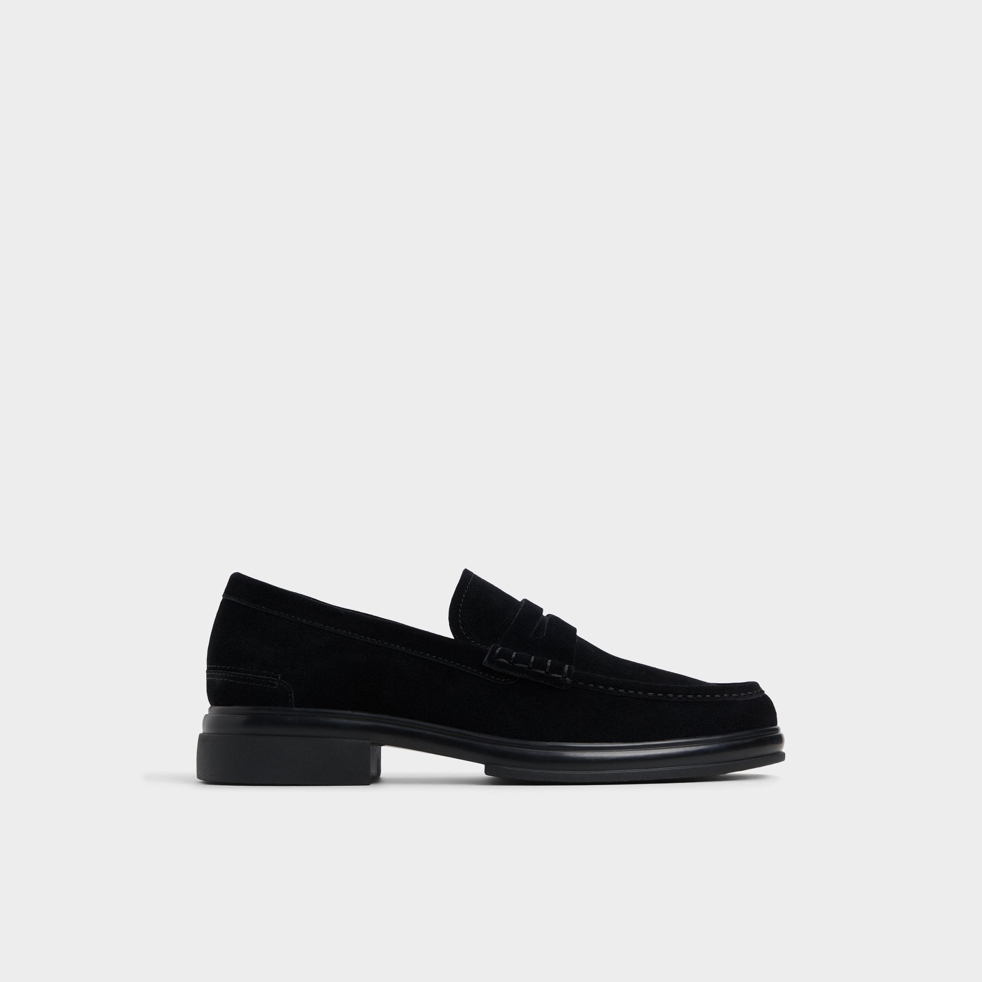 Aldo Tucker Black/Black Men's Dress Shoes - Loafer