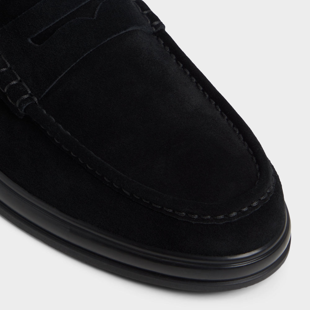 Aldo Tucker Black/Black Men's Dress Shoes - Loafer